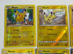 Pokemon TCG Mix Of Pikachu Cards Lot Of 14 Cards Total, Some Holo, Some Non Holo - Image 3