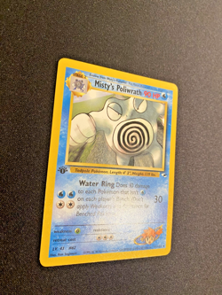 Misty's Poliwrath 31/132 1st Edition Gym Heroes Regular Rare LP - Pokemon Card - Image 2