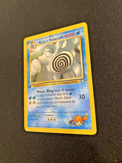 Misty's Poliwrath 31/132 1st Edition Gym Heroes Regular Rare LP - Pokemon Card - Image 3