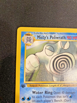 Misty's Poliwrath 31/132 1st Edition Gym Heroes Regular Rare LP - Pokemon Card - Image 4