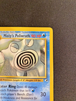 Misty's Poliwrath 31/132 1st Edition Gym Heroes Regular Rare LP - Pokemon Card - Image 5