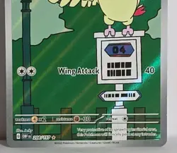 Pidgeotto 208/197 IR Illustration Rare Obsidian Flames Pokemon TCG Card Holo NM - Image 3