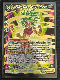 Dragon Ball Super Card Game SS2 Kefla Surging Flash Foil Card BT23-127 - Image 1