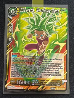 Dragon Ball Super Card Game SS2 Kefla Shattering Light Foil Card BT23-128 SR - Image 1
