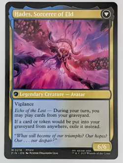 Emet-Selch, Unsundered Final Fantasy Regular (FIN 0218) NM MTG - Image 2
