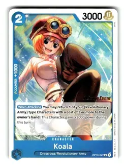 One Piece Release Event Card Koala OP10-047 UC NM - Image 1