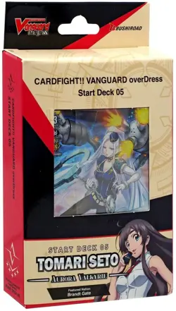 Tomari Seto Aurora Valkyrie Starter Deck 50 Cards Cardfight Vanguard Overdress - Image 1