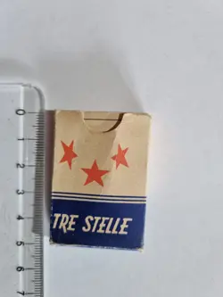 CARTE DA GIOCO NAPOLETANE TRE STELLE BRISCOLA SCOPA ORIGINAL PLAYING CARDS - Image 1