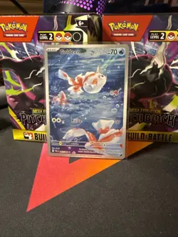 👻⚫🎏Goldeen 087/084 Pitch Black Illustration Rare Pokemon English Card NM - Image 4