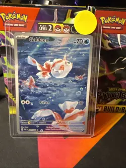 👻⚫🎏Goldeen 087/084 Pitch Black Illustration Rare Pokemon English Card NM - Image 5