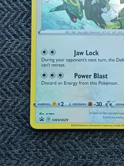 Rayquaza SWSH029 SWSH: Sword & Shield Promo Cards Holo US seller - Image 3