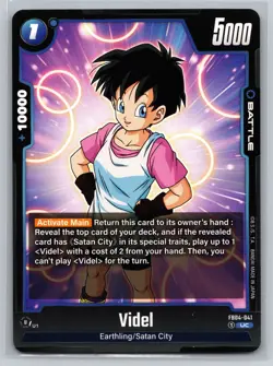 Videl FB04-041 UC Dragon Ball Super Card Game Fusion World Battle Card Bandai - Image 1