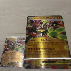 Pokemon Perfect Order TCG Mega Zygarde Ex 071 Promo Oversized Jumbo Card&Regular - Image 1