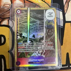 Bandai One Piece Card Game Mamaragan Sky Island OP15-078 Event Foil - Image 1