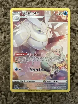 Pokemon TCG Frosmoth Astral Radiance Holo Ultra Rare Full Art Card TG04/TG30 - Image 1