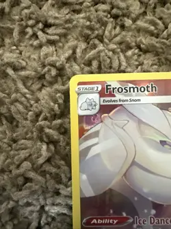 Pokemon TCG Frosmoth Astral Radiance Holo Ultra Rare Full Art Card TG04/TG30 - Image 3