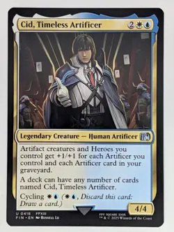 (Normal) Cid, Timeless Artificer (0418) (0418) FINAL FANTASY NM - Image 1