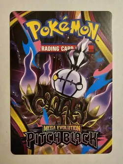 Mega Chandelure ex Trainer Tips Card from ME05: Pitch Black Build and Battle - Image 1