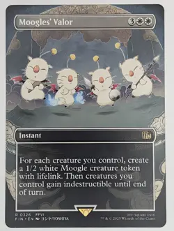 (Normal) Moogles' Valor (Borderless) (0326) FINAL FANTASY NM - Image 1