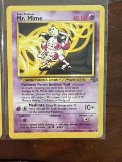 Lot of (6) Pokemon Jungle Card Lot Unlimited RARE HP-MP NON Holo Jolteon Snorlax - Image 4