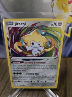 Pokemon TCG Jirachi Vivid Voltage Amazing Rare Holo Card 119/185 - Image 3
