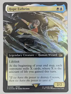 (Foil) Hope Estheim (Extended Art) (0491) FINAL FANTASY NM - Image 1