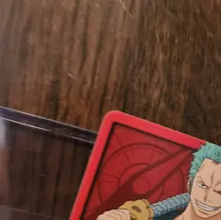 One Piece Roronoa Zoro OP01-001 Leader Card Romance Dawn English - Image 2