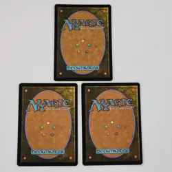 x3 MTG FOIL Island Spider-Man Full Art Land #0190 NM+ Card Spider Web Basic Land - Image 5