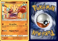 HITMONCHAN 74/181 Pokemon Card Team Up Near Mint - Image 3