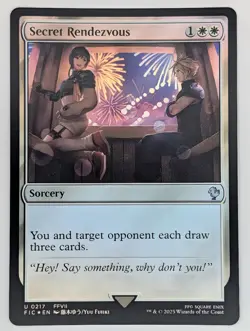(Foil) Secret Rendezvous (0217) (0217) Commander: FINAL FANTASY NM - Image 1