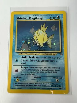 Pokemon Shining Magikarp 66/64 Neo Revelation Secret Rare Holo Unlimited Card - Image 2