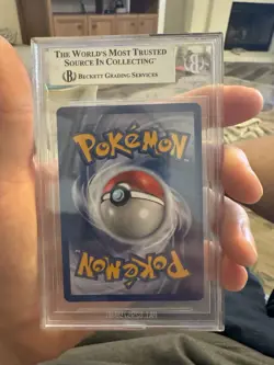 Ninetales Base Set 2 Unlimited Beckett Mint 9 Pokemon Card - Image 2