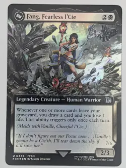 (Foil) Fang, Fearless l'Cie (Extended Art) (0446) FINAL FANTASY NM - Image 1