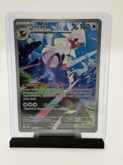 Pokemon TCG Silvally 095/084 Pitch Black Illustration Rare IR EN | NM - Image 1