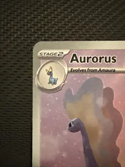 Aurorus 092/088 Holo Pokemon Card Perfect Order - Image 2