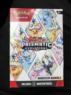 Pokemon TCG Scarlet & Violet Prismatic Evolutions Booster Bundle New Sealed - Image 1