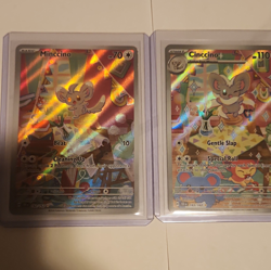 POKEMON TCG TEMPORAL FORCES MINCCINO 182/162 CINCCINO 183/162 - Image 1