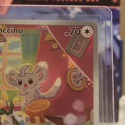 POKEMON TCG TEMPORAL FORCES MINCCINO 182/162 CINCCINO 183/162 - Image 4