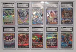 Pokemon Card Lot - Terastal Festival (JAP) - 10 CGC Gem Mint 10s - Image 1