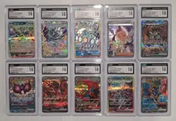 Pokemon Card Lot - Terastal Festival (JAP) - 10 CGC Gem Mint 10s - Image 3