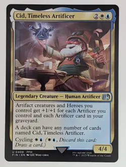 (Normal) Cid, Timeless Artificer (0408) (0408) FINAL FANTASY NM - Image 1