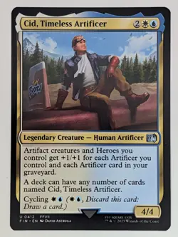 (Normal) Cid, Timeless Artificer (0412) (0412) FINAL FANTASY NM - Image 1