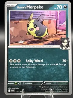 Pokemon TCG - Marnie's Morpeko - 137/182 - Destined Rivals - Image 1