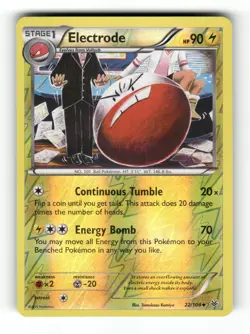 Electrode Uncommon Roaring Skies 22 Reverse Holo Lightly Played - Image 1
