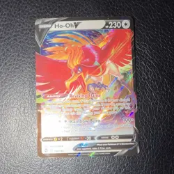 The Pokemon Company Ho-Oh V Ultra Rare Holo 230HP 140/195 - Image 1