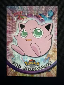 Pokemon #39 Jigglypuff Nintendo Topps Non Holo Red Label NM - Image 1
