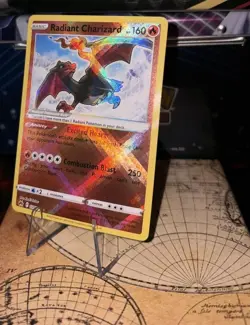 Pokemon TCG Radiant Charizard 020/159 Crown Zenith Radiant Rare Holo 160 HP Eng - Image 3
