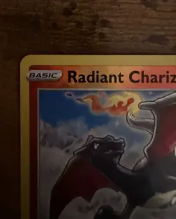 Pokemon TCG Radiant Charizard 020/159 Crown Zenith Radiant Rare Holo 160 HP Eng - Image 4
