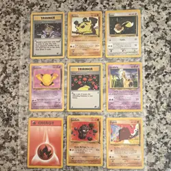 Nintendo Pokemon TCG Team Rocket/Neo Discovery Lot (36) Pikachu Meowth - Image 3