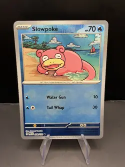 Slowpoke 018/131 Master Ball Pattern Pokemon SV Prismatic Evolutions NM 018/131 - Image 1